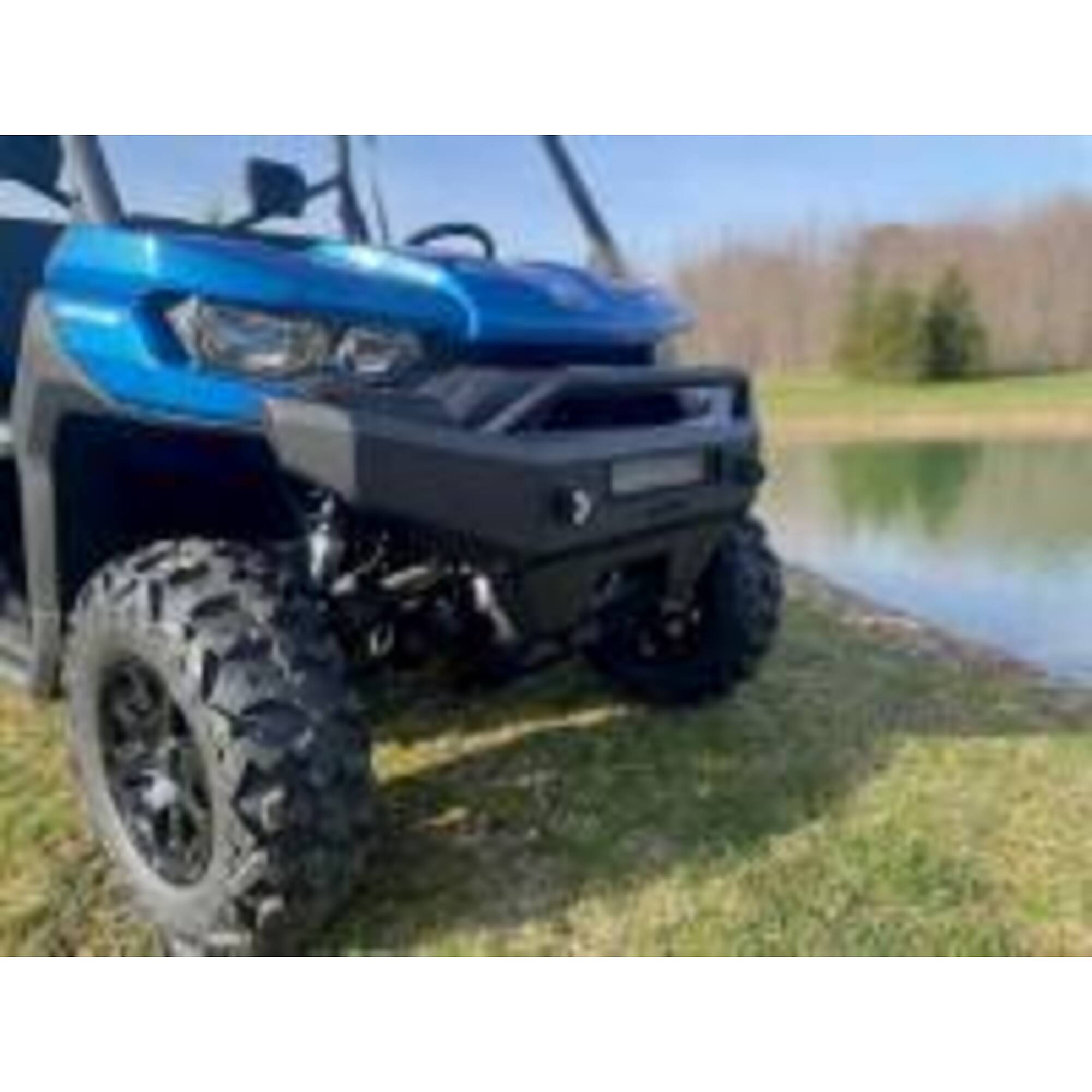 Extreme Metal Products, Can-Am Defender Front Bumper and Brush Guard, Model# 14742